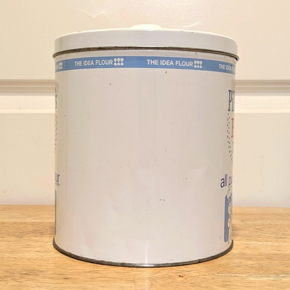 Vintage Pillsbury's Best JL Clark All Purpose Flour Tin - Picture 5 of 10